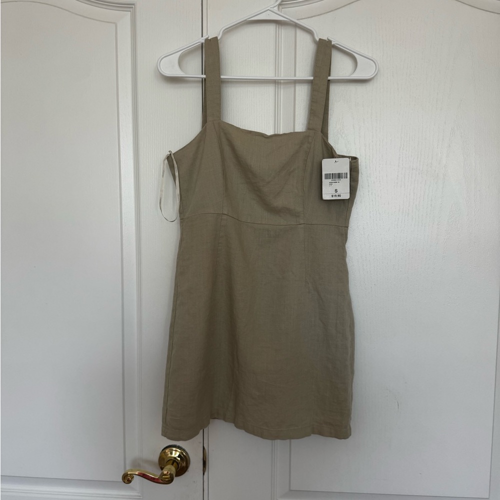 Forever 21 Tan Mini Dress